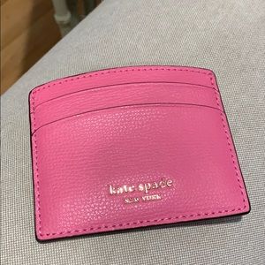 Kate Spade pink Card Holder/Wallet